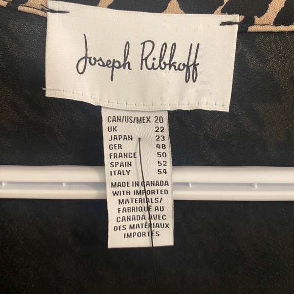 Joseph Ribkoff Houndstooth Blazer Size 20 - Picture 5 of 6